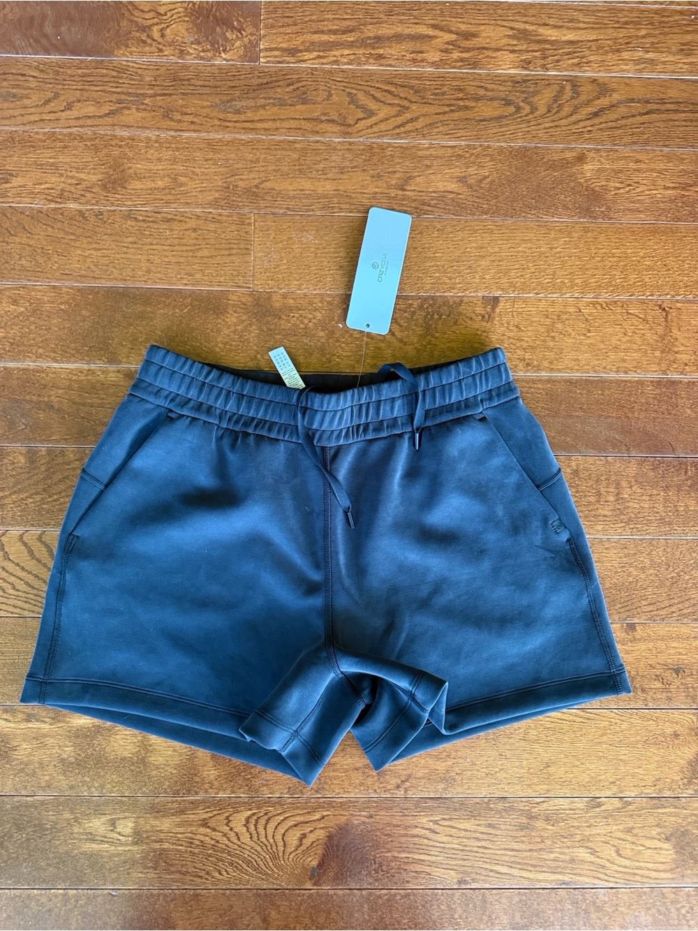 High waisted lounge shorts